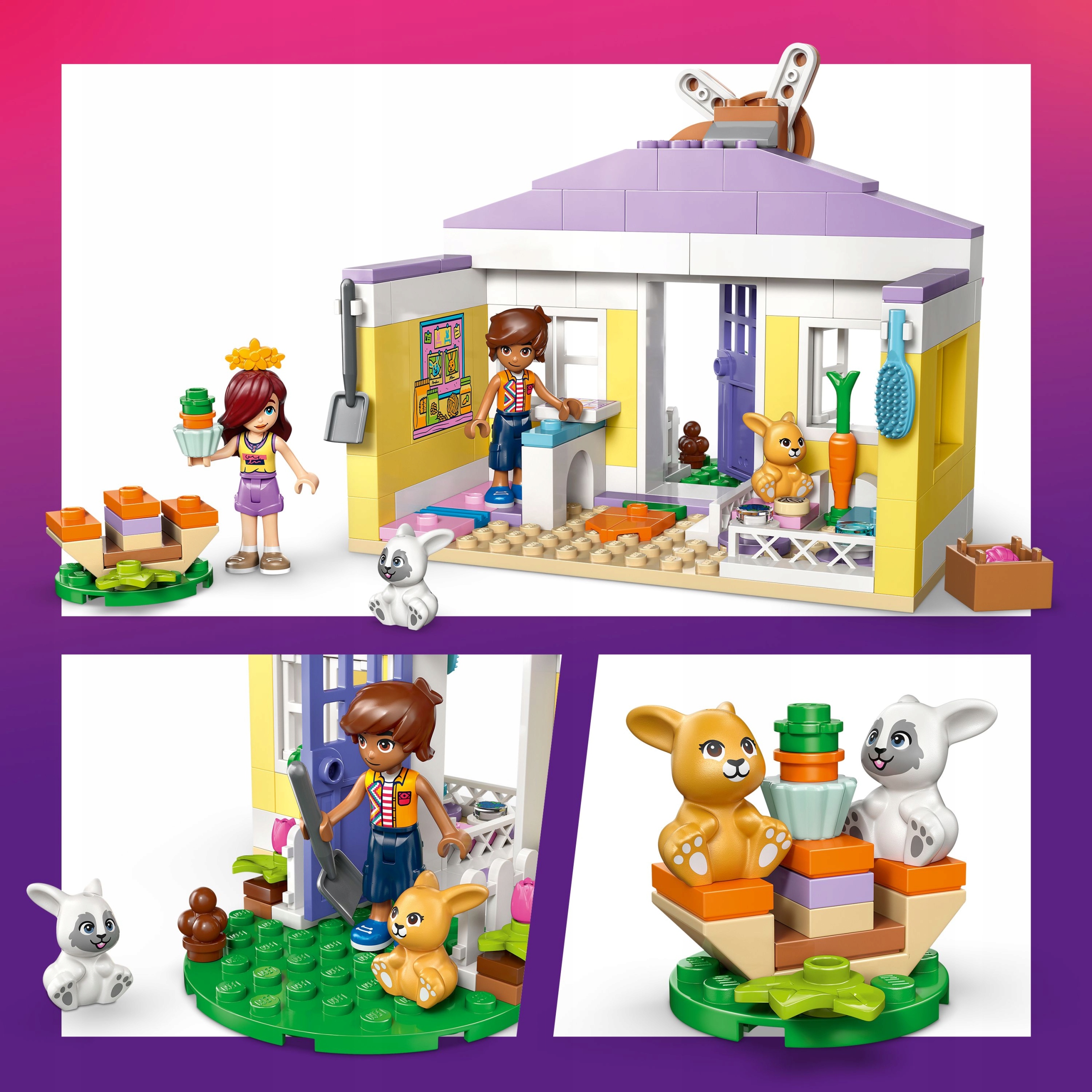 LEGO Friends 42679 triušių viešbutis
