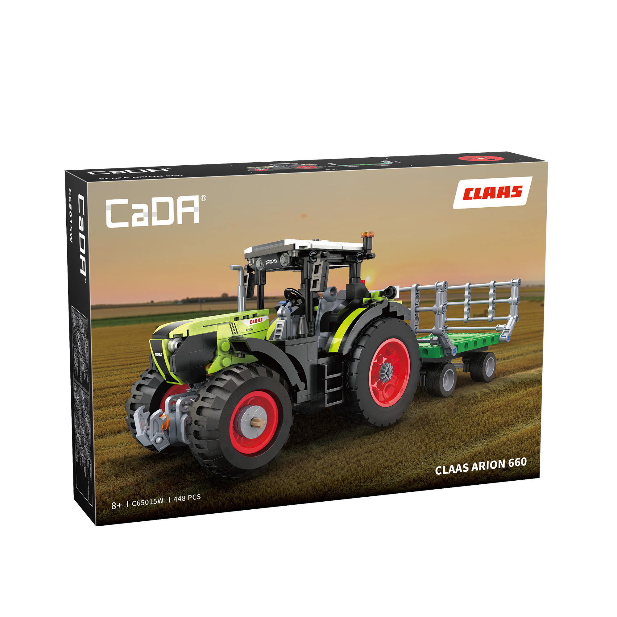 Cada ciągnik rolniczy CLAAS ARION 660, 448 dalys