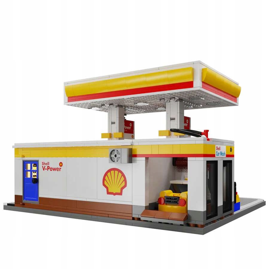 Cada konstruktoriai stotis degalinė Shell 1309 el. su LED