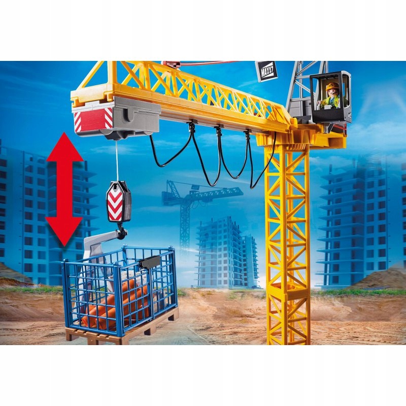 Playmobil 70441 Nuotoliniu būdu valdomas kranas