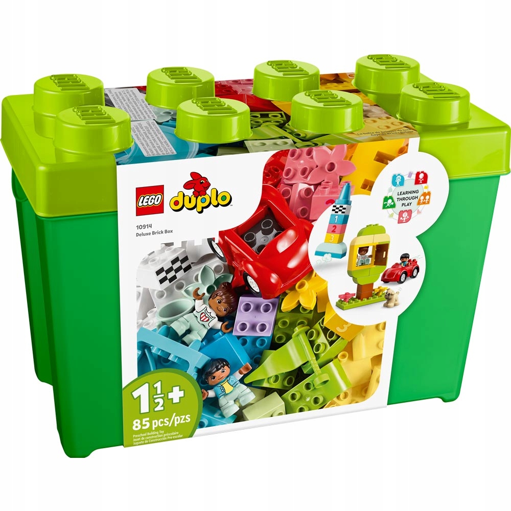 Lego Duplo deluxe lego klockai su dėžute 10914