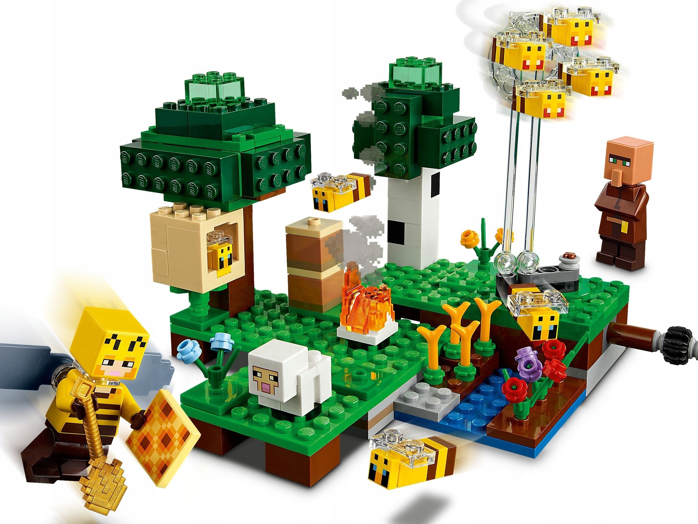 LEGO Minecraft 21165 bičių ūkis