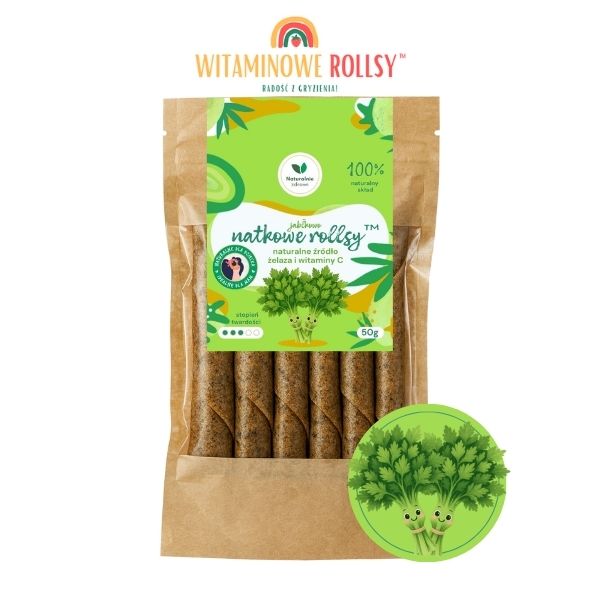 Naturalnie Zdrowi rollsy be cukraus nuo 6 mėn. 50g