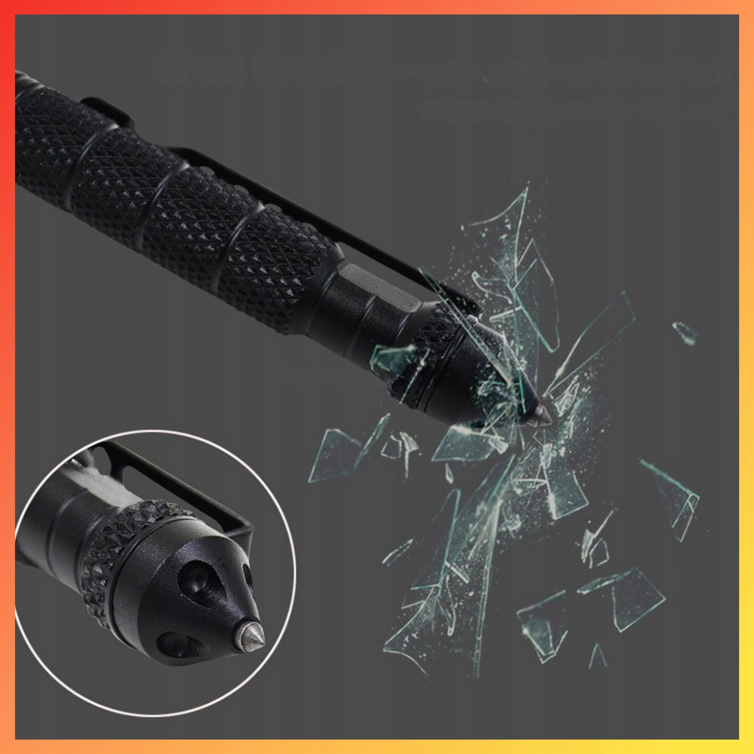 ZESTAW SURVIVALOWY WOJSKOWY NIEZBĘDNIK KARTA PRZEŻYCIA 21W1 KRZESIWO 11CM
