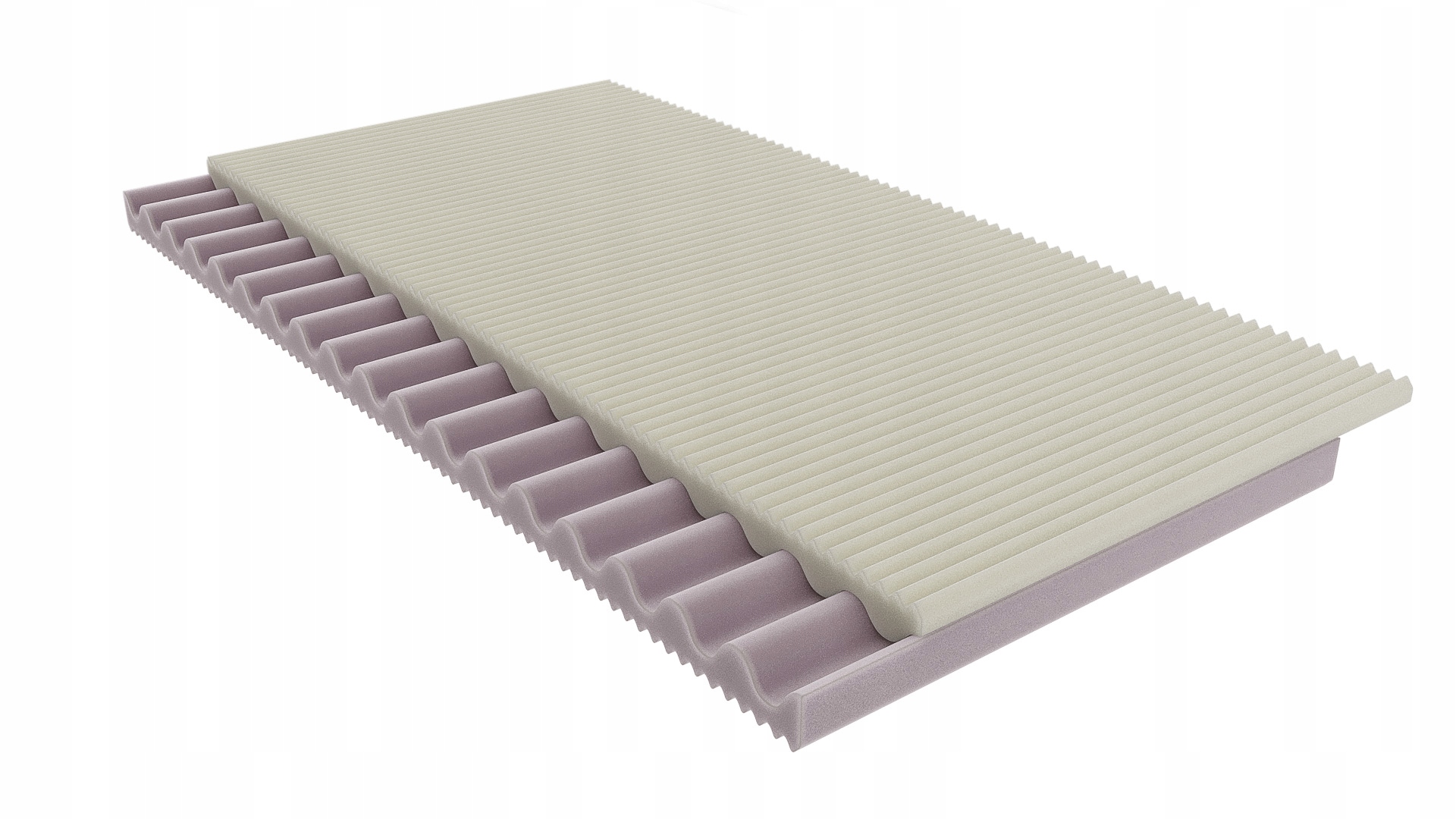 Satysfaction Comfort+ porolono čiužinys vaikams 140x70 Oeko-Tex H3/H2