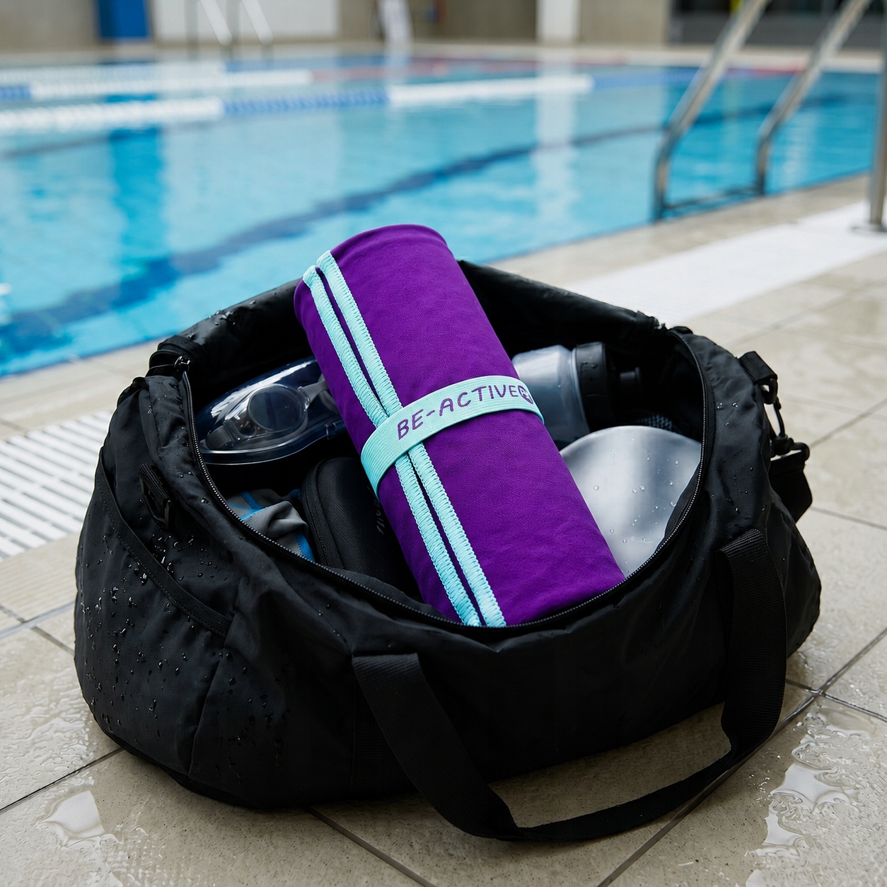Be-Active.pl mikropluošto sportinis rankšluostis