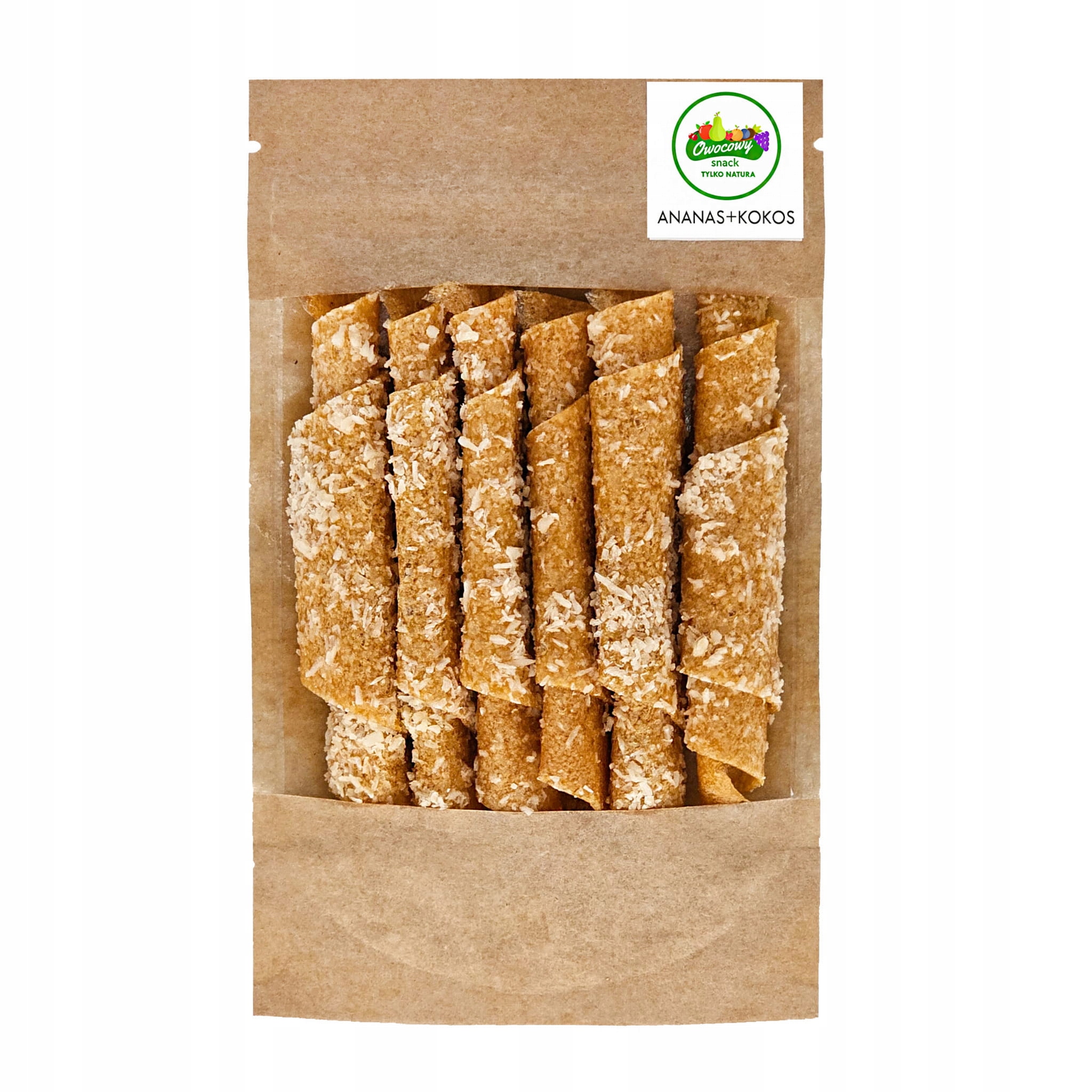 Vaisinis užkandis ananasas su kokosu 50g