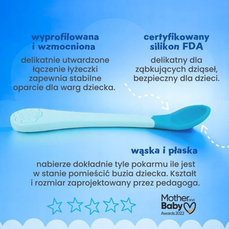 Nana's Manners šaukštai pradedantiems valgyti 3 vnt