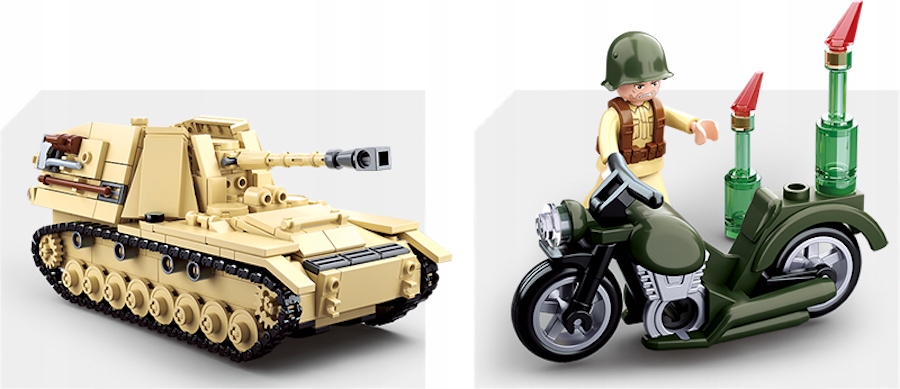 Sluban Panzer IV tankas 543 elementai M38-B0693