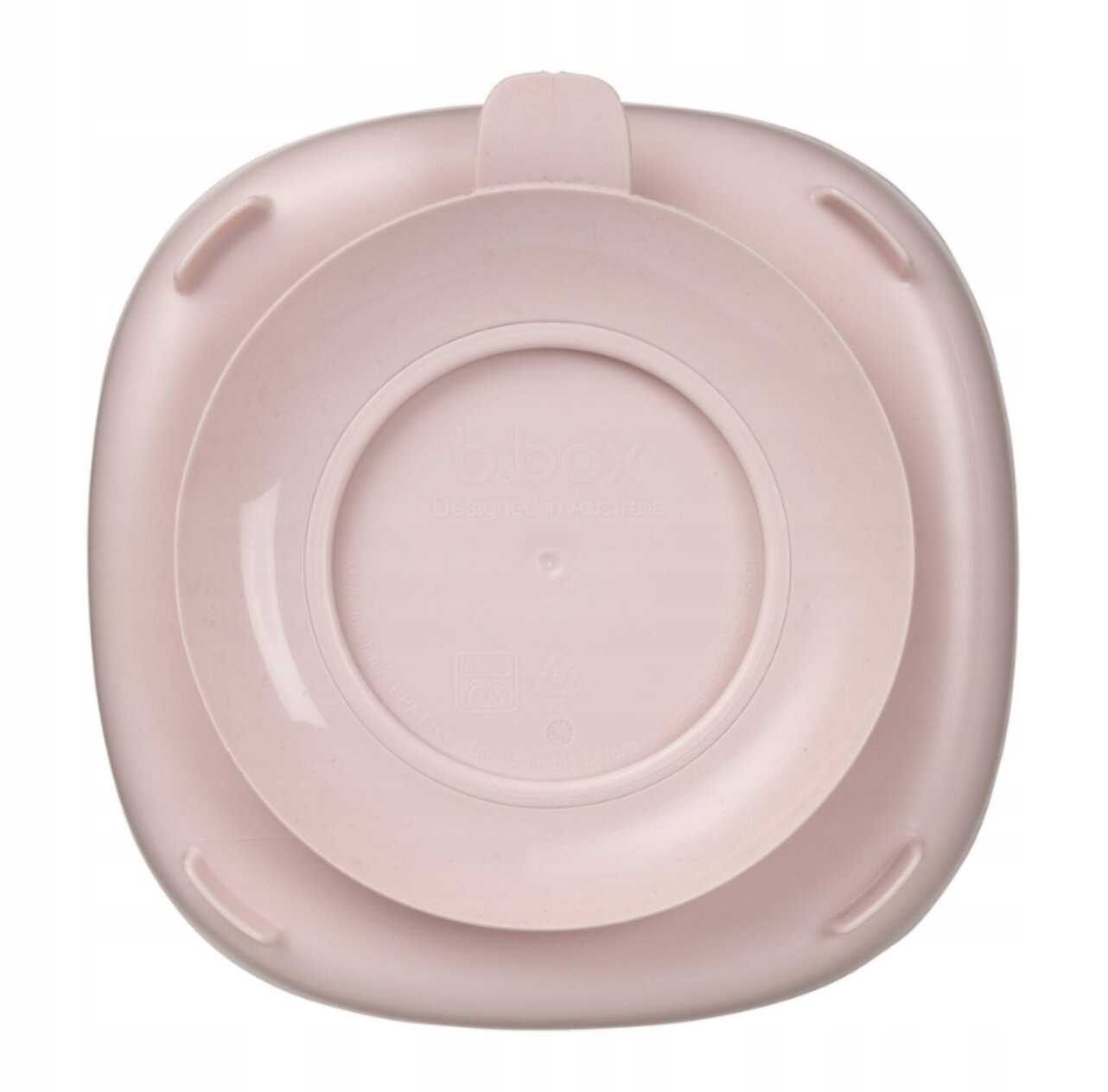 B.BOX Blush Rožinė lėkštė