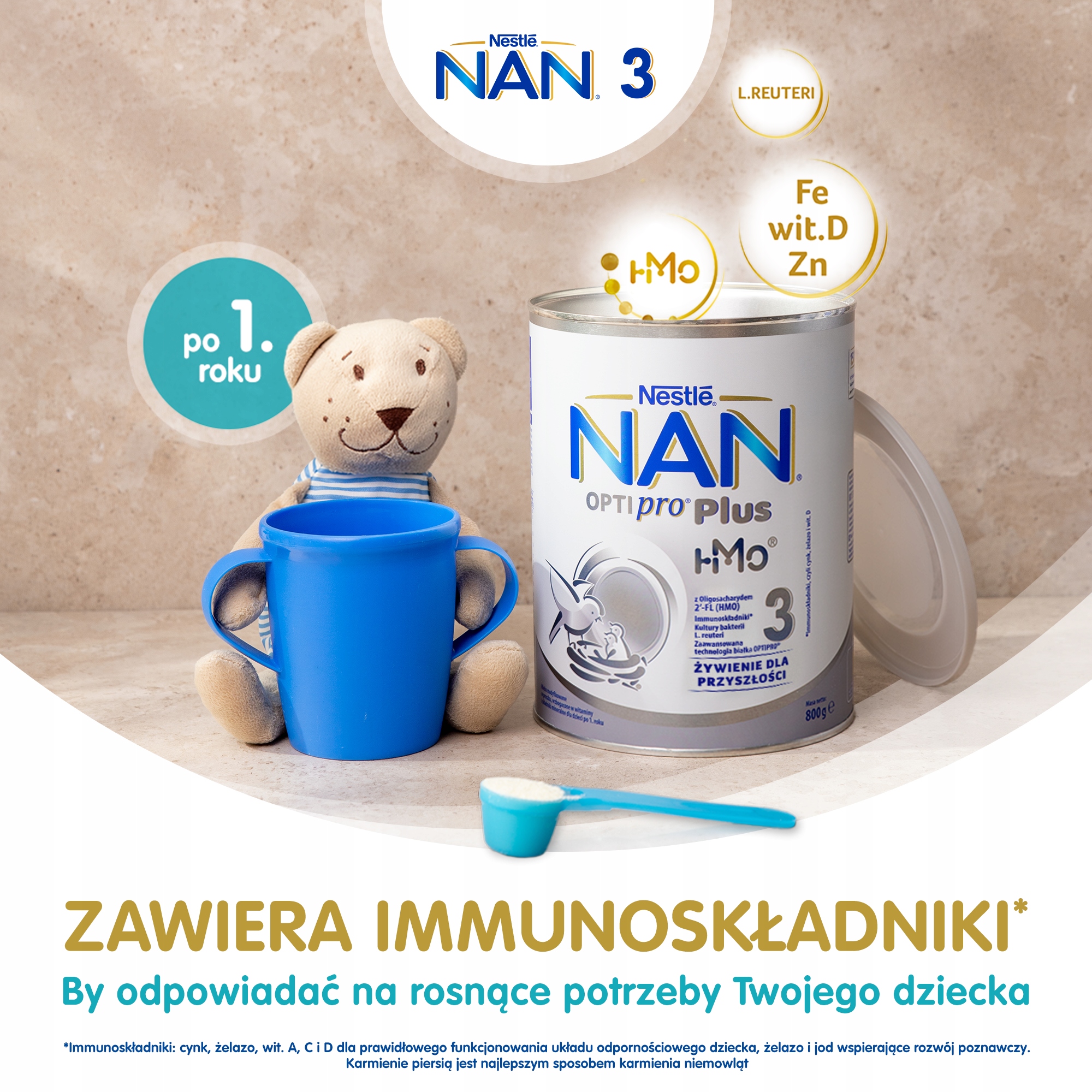 Nestlé NAN Optipro Plus 3 HMO 800g