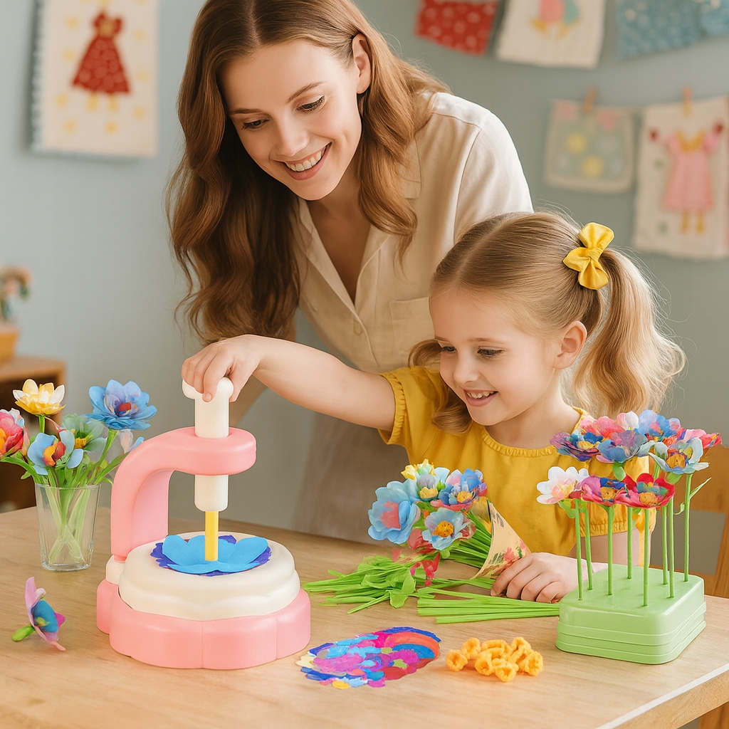 AiM gėlių mašina 3D rinkinys 160 elementų XXL
