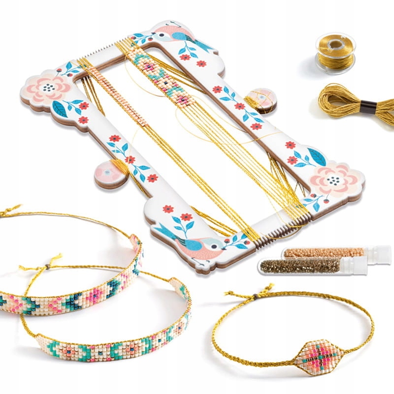 Djeco draugystės apyrankės koraliukai DIY 8+