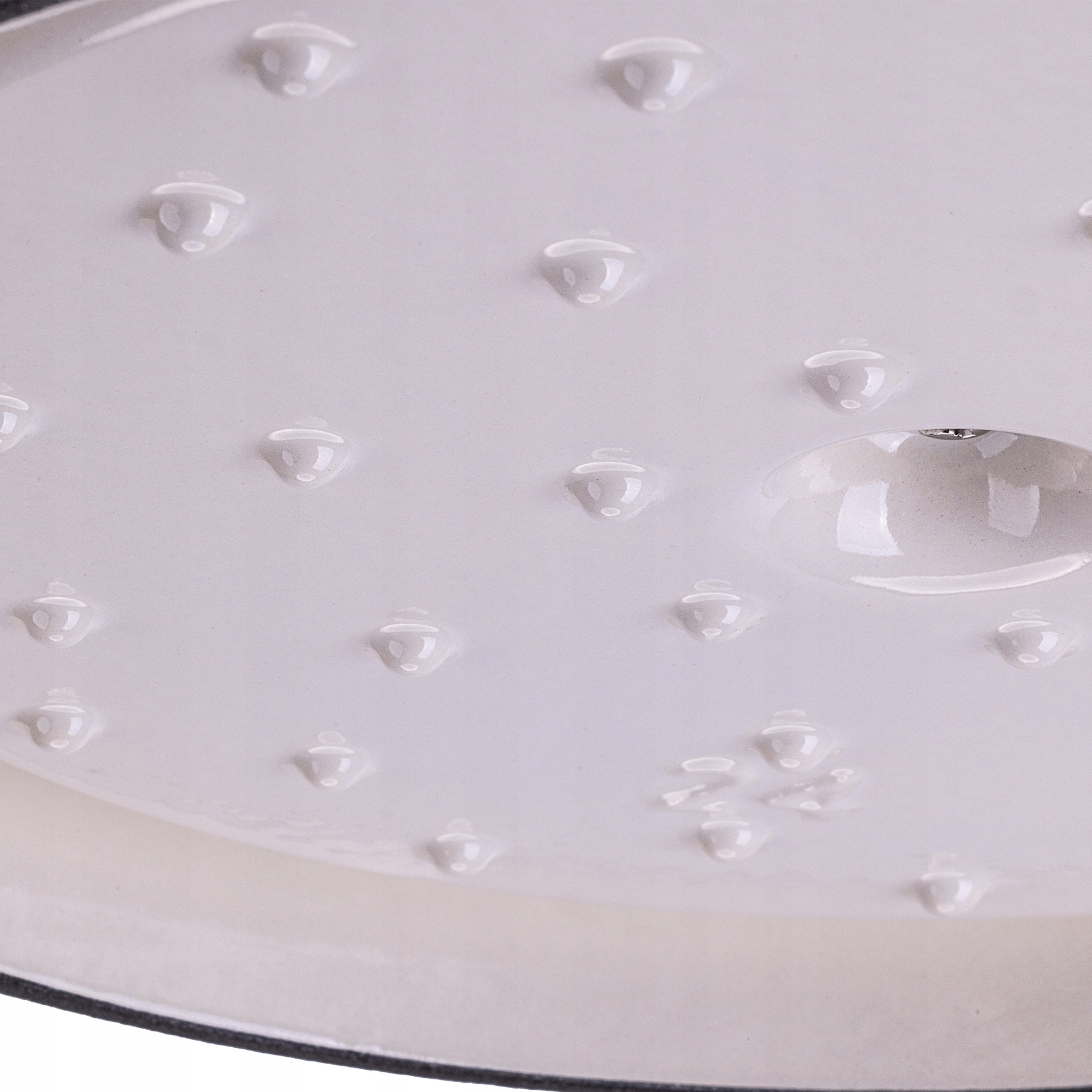 EMALINIS KETUS PUODAS 4,5 L SU DANGIU DUJINĖS DIDELIOS KROSTELĖS 23 cm