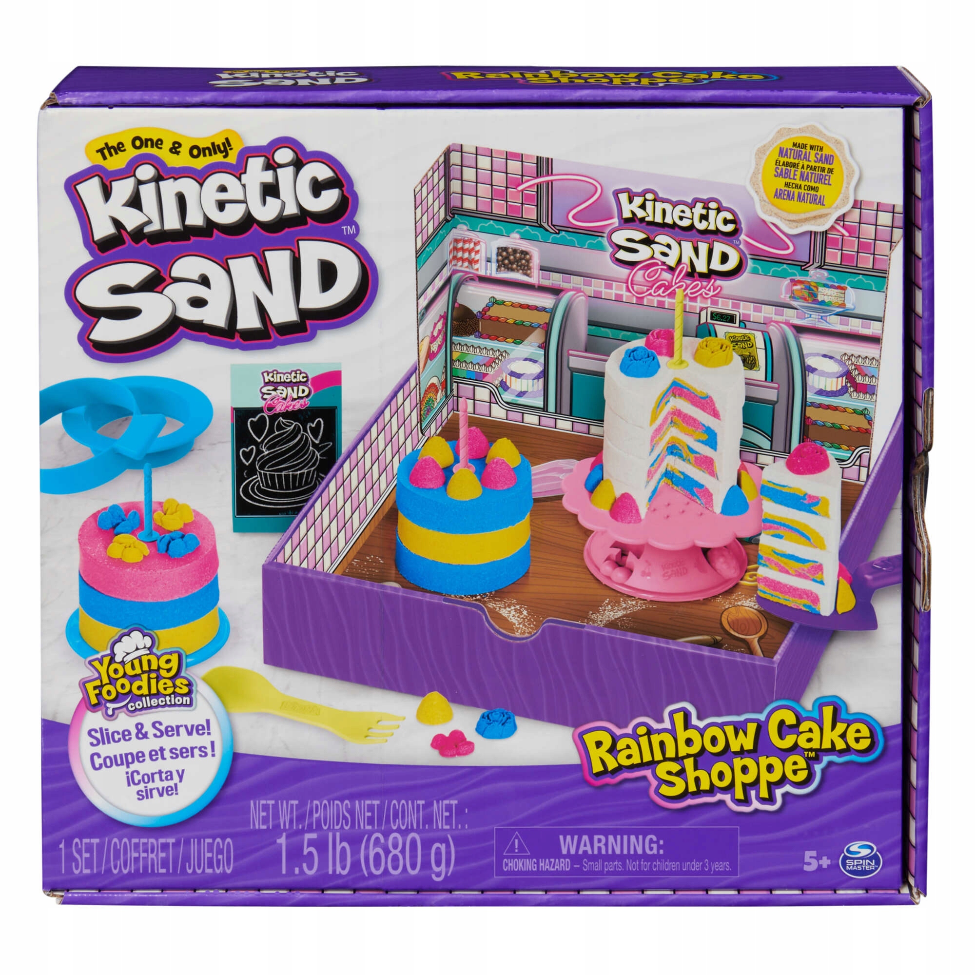 Spin Master kinetic sand cukierninė ir krautuvėlis
