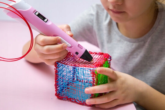 3D PEN 3D spausdintuvo rašiklis + 110m PLA pildymas XXL RINKINYS 3 SPALVŲ DOVANA