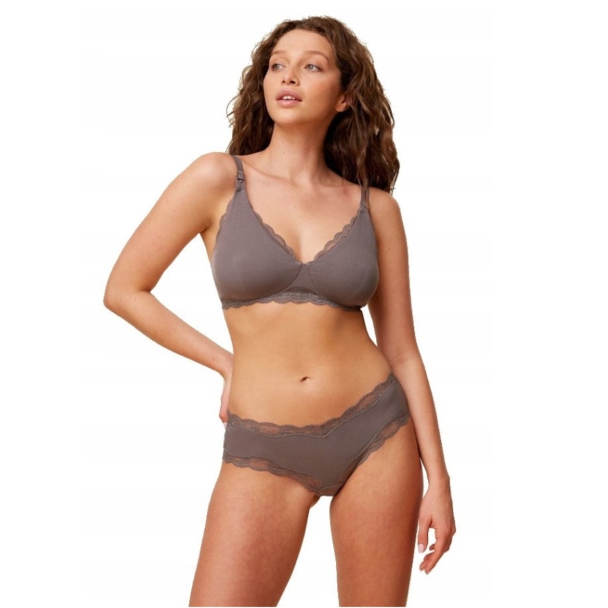 TRIUMPH NATURAL SPOTLIGHT MATERNITY minkštas maitinimui, pagamintas iš modalo 85B