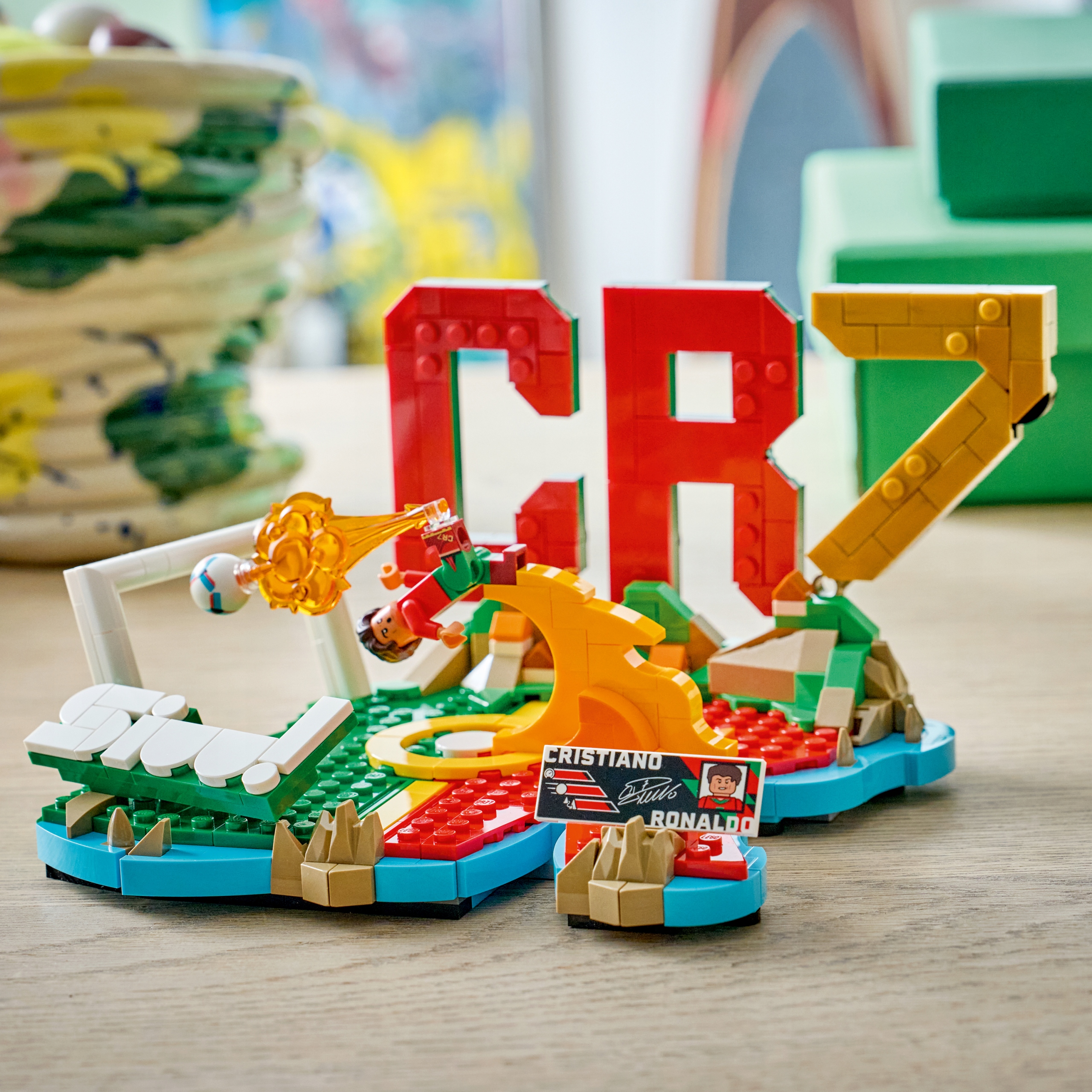 LEGO EDITIONS 43012 CRISTIANO RONALDO Futbolo akimirkos, futbolas
