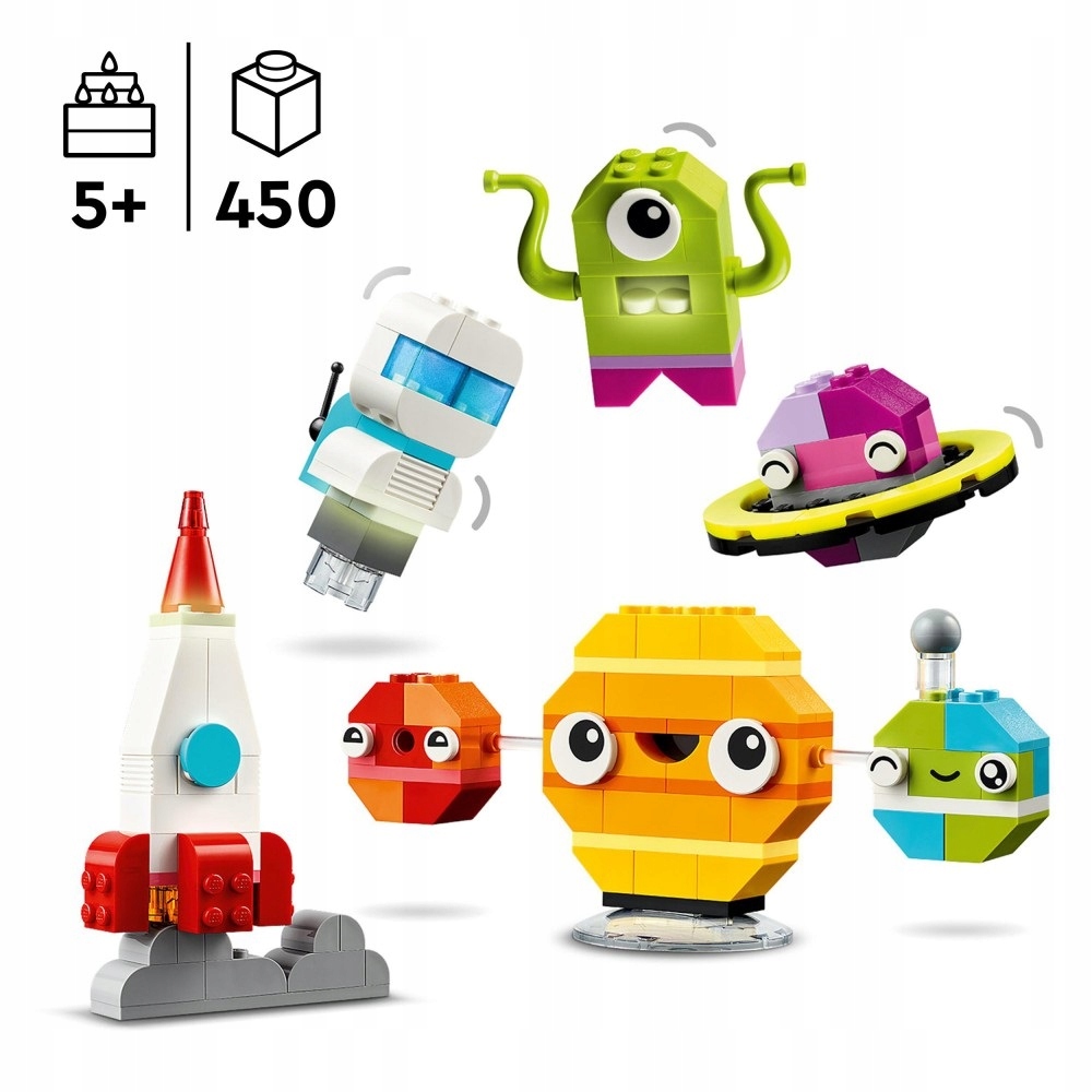 LEGO Classic kūrybingos planetos 11037