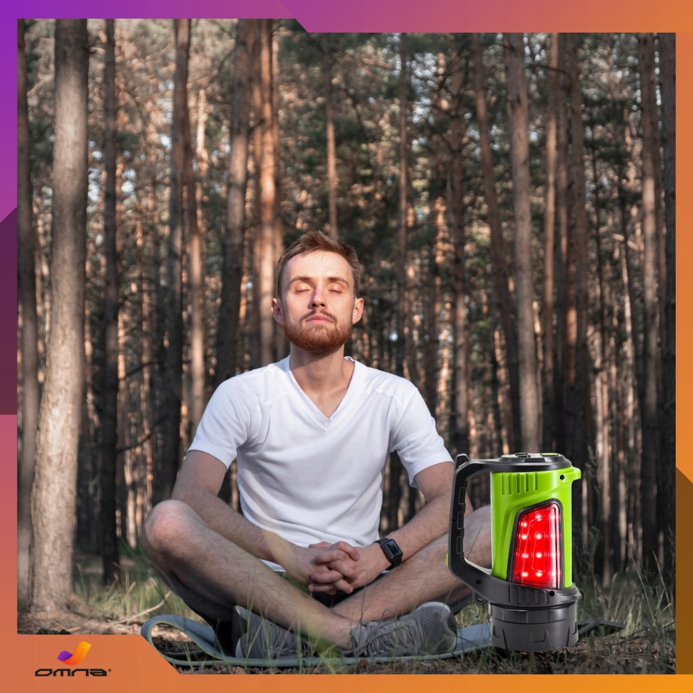 Omna akumuliatorinė sviestuva LED powerbank
