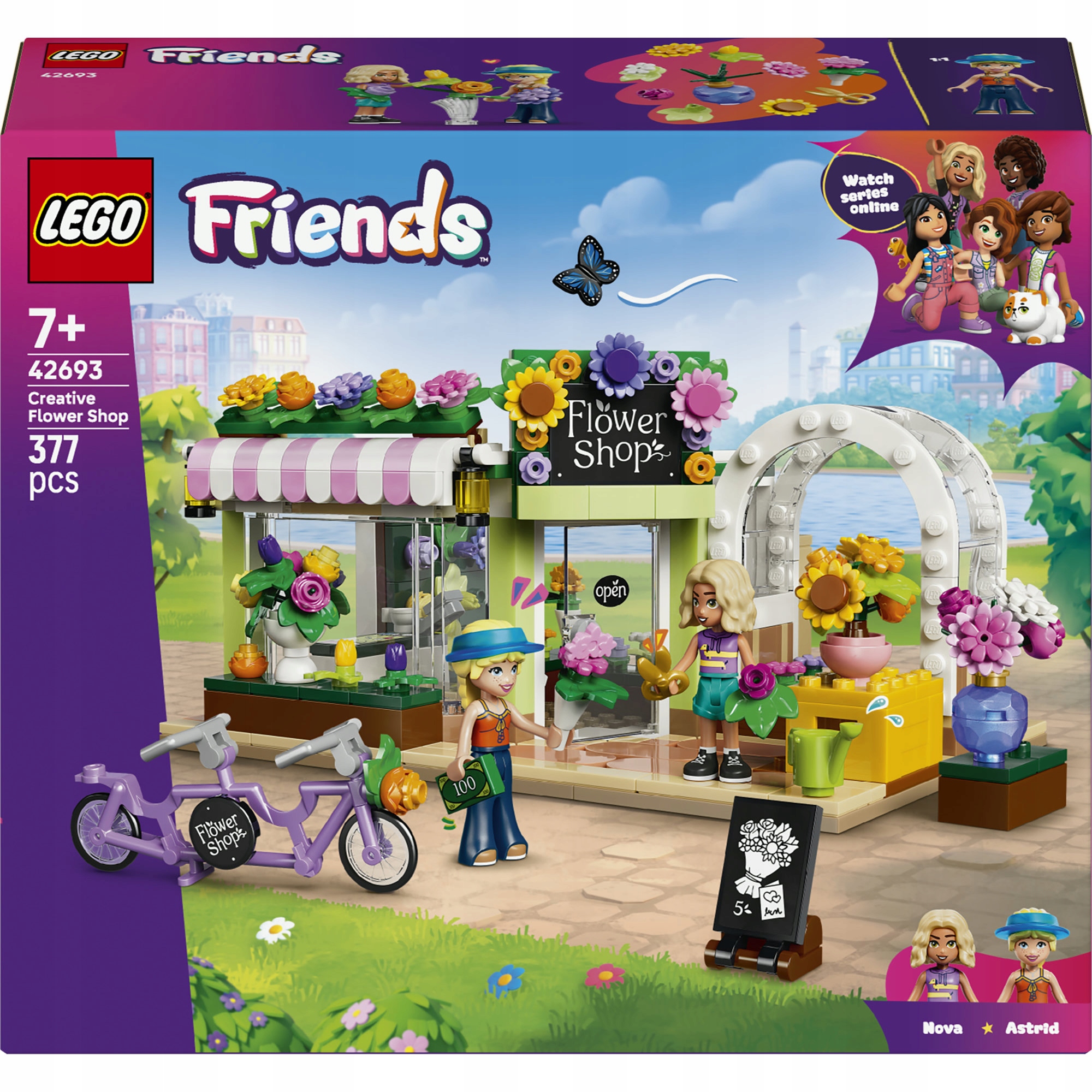 LEGO Friends kreatyvus žiedų parduotuva 42693