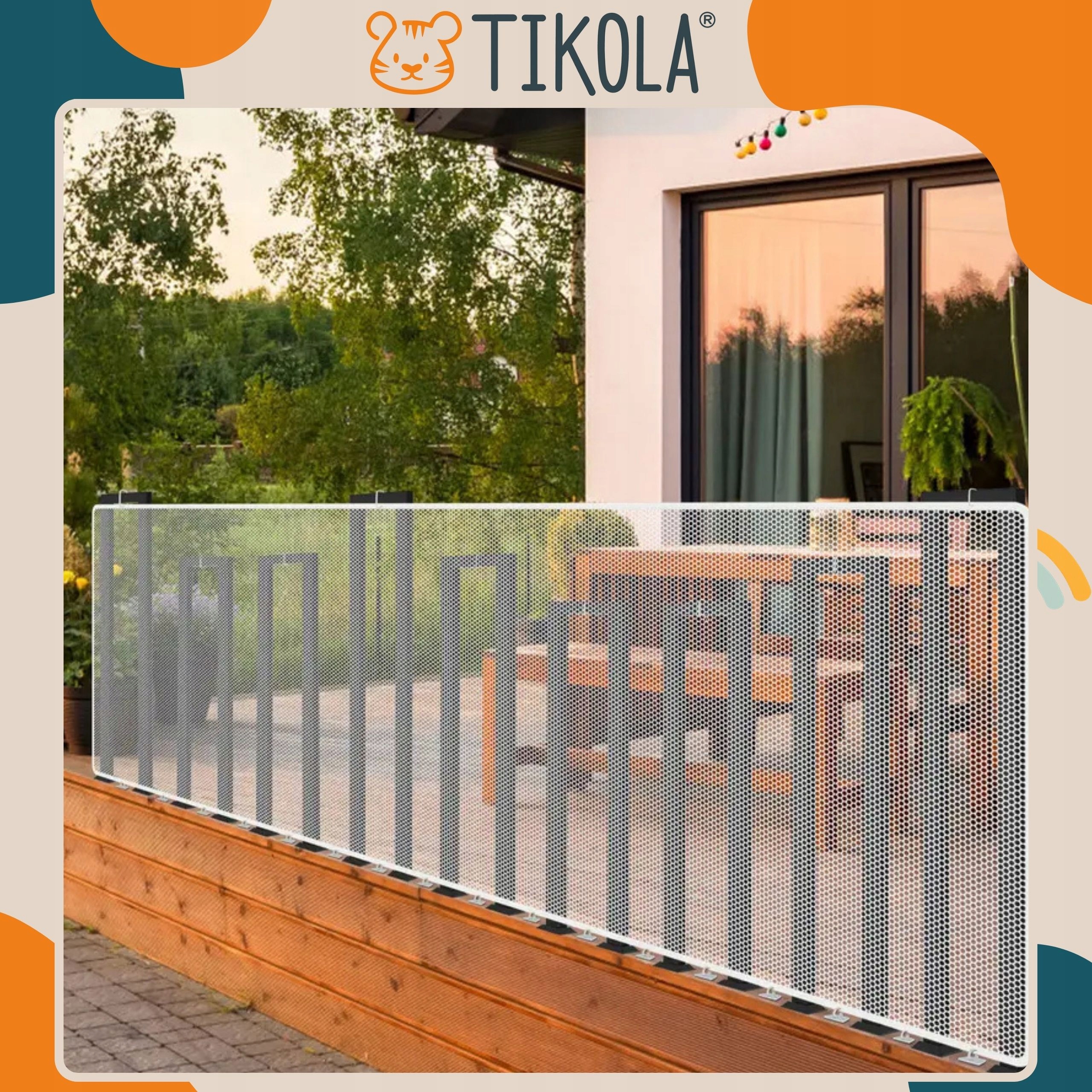 Tikola apsaugingas tinklas 300 cm aukštyje