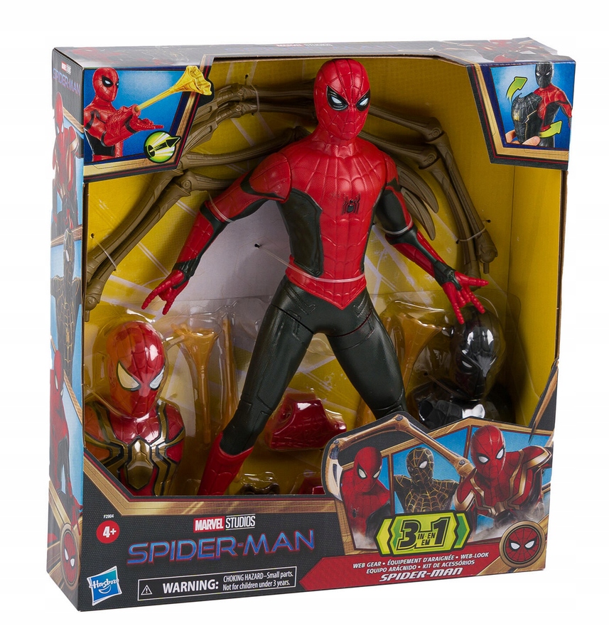 HASBRO LABAI DIDELIS SPIDERMAN F2904 FIGŪRŲ RINKINYS SU PRIEDAIS