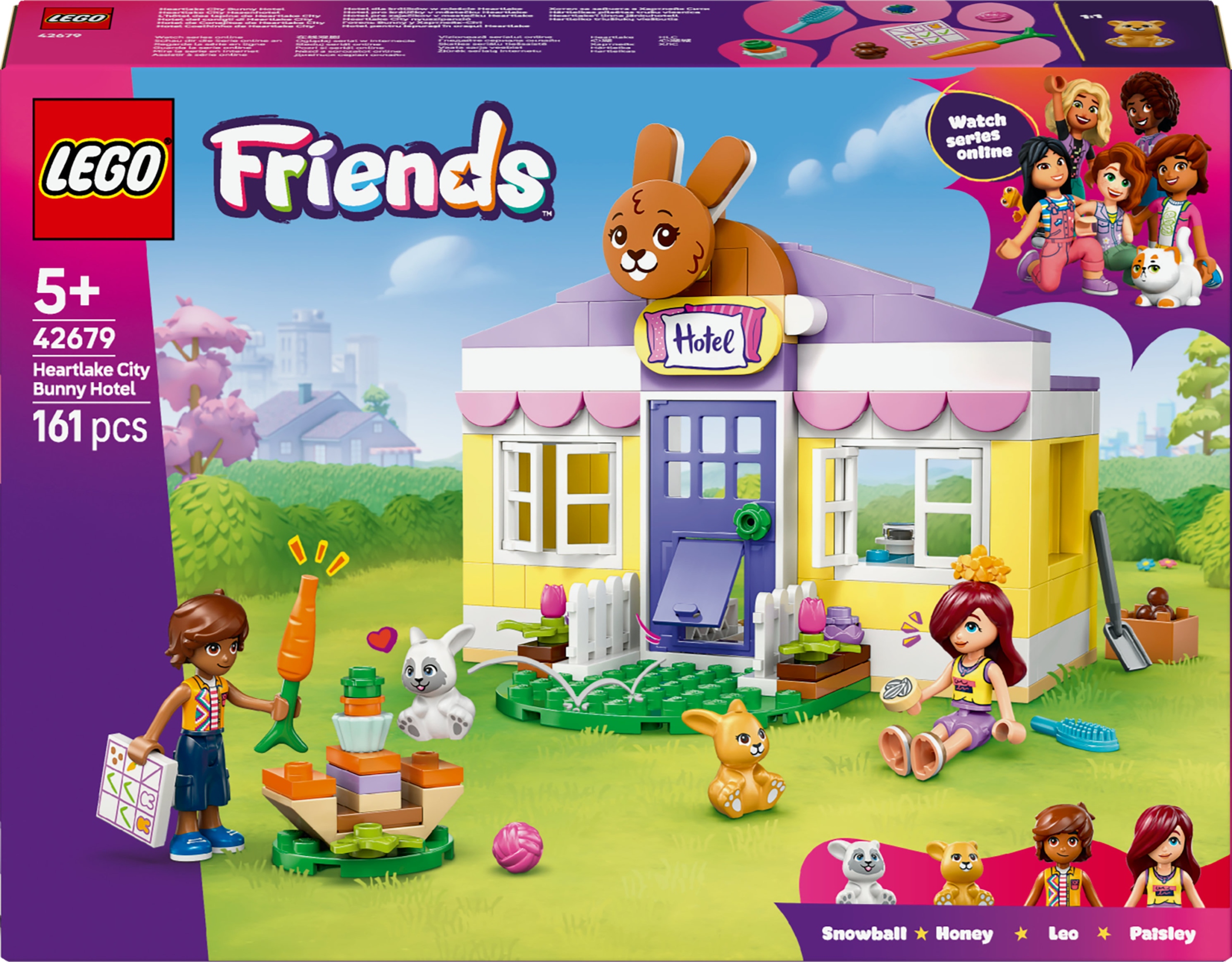 LEGO Friends 42679 triušių viešbutis