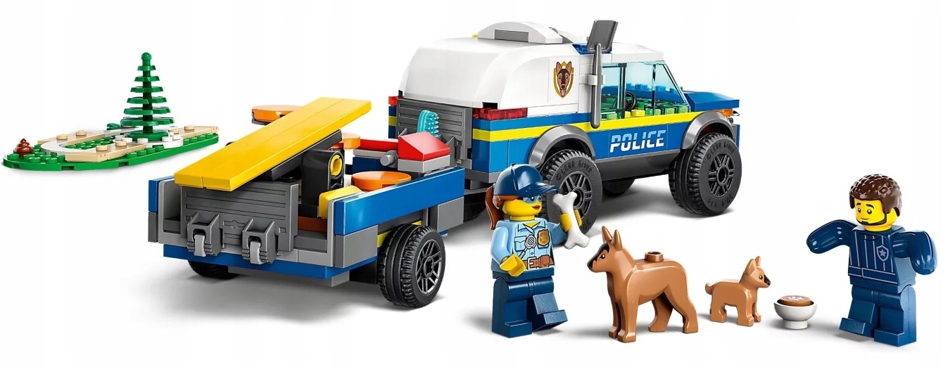 Lego City 60369 policijos šunų treniravimas