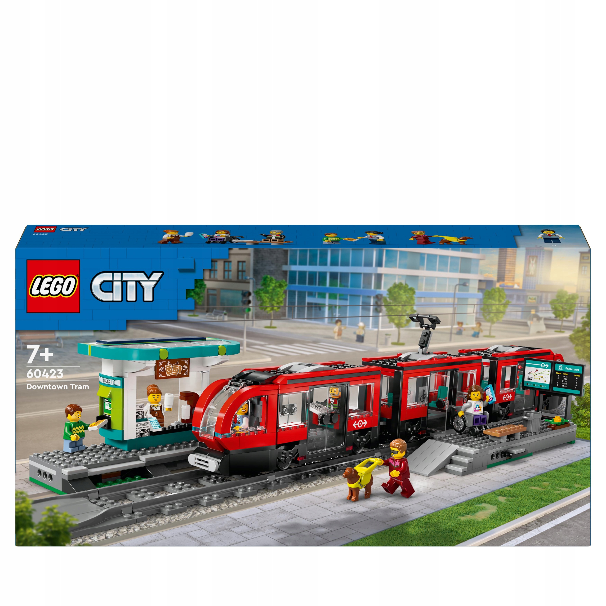 LEGO City City tramvajus su stotimi 60423