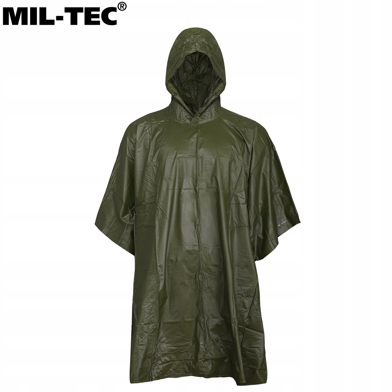 Mil-Tec PVC pašiltinta pliušelė su kapišonu žalia