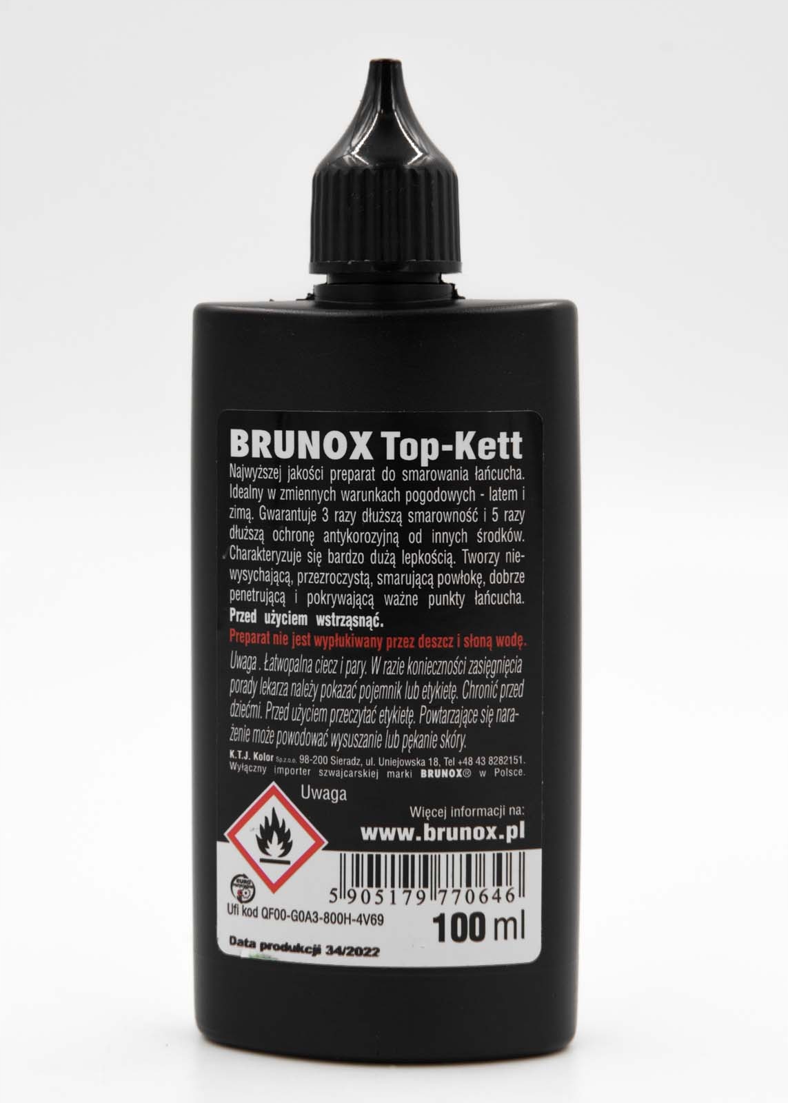 Brunox Top Kett alyvukas dviračio grandinei 100 ml