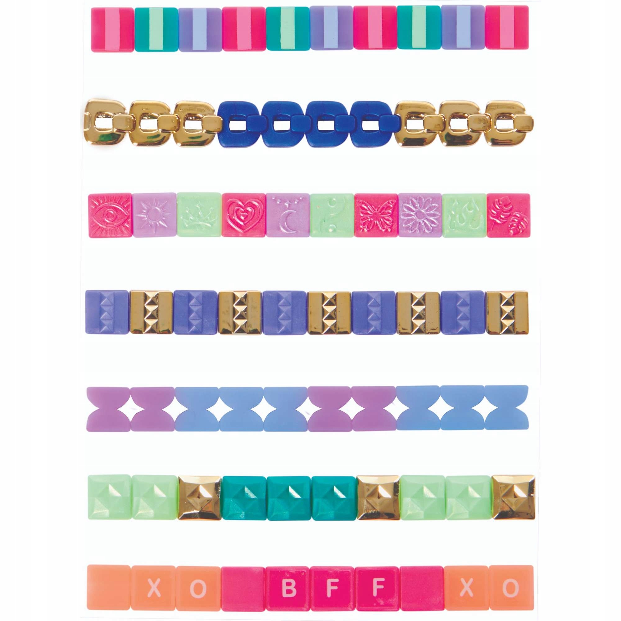 COOL MAKER POP STILIAUS APYNĖČIŲ GAMYBOS RINKINYS MAKE BRACELETS