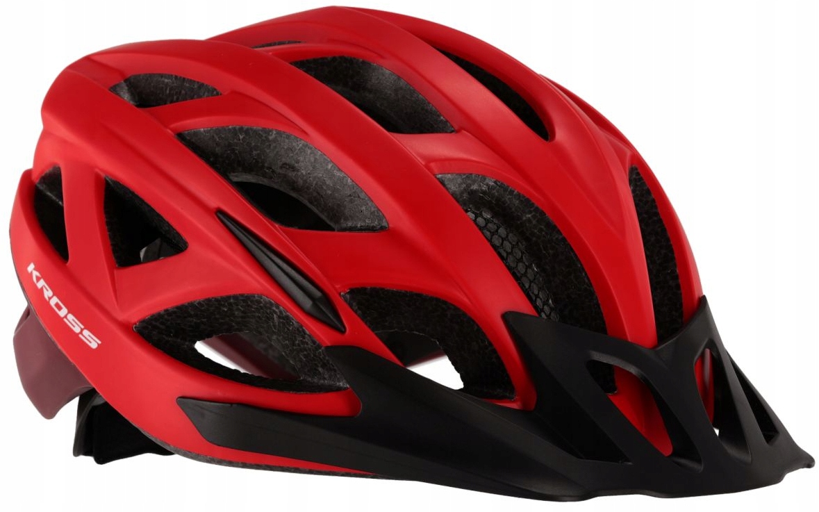 Kross Vincitore 038MRD dviračio šalmas raudonas 54-58 cm M