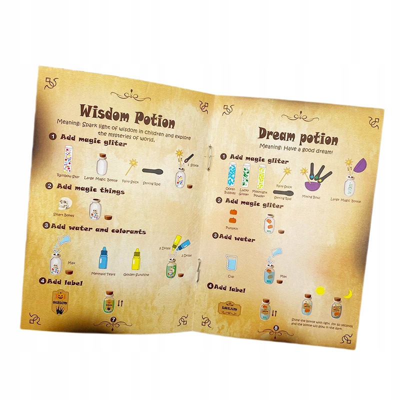 NORIMPEX Magiczne eliksiry zestaw do mikstur