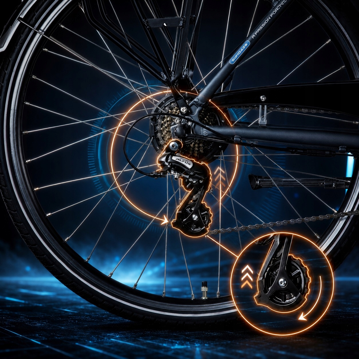 Vyriškas miesto elektrinis dviratis, 28 colių 250 W Shimano 468 Wh ALU pakaba