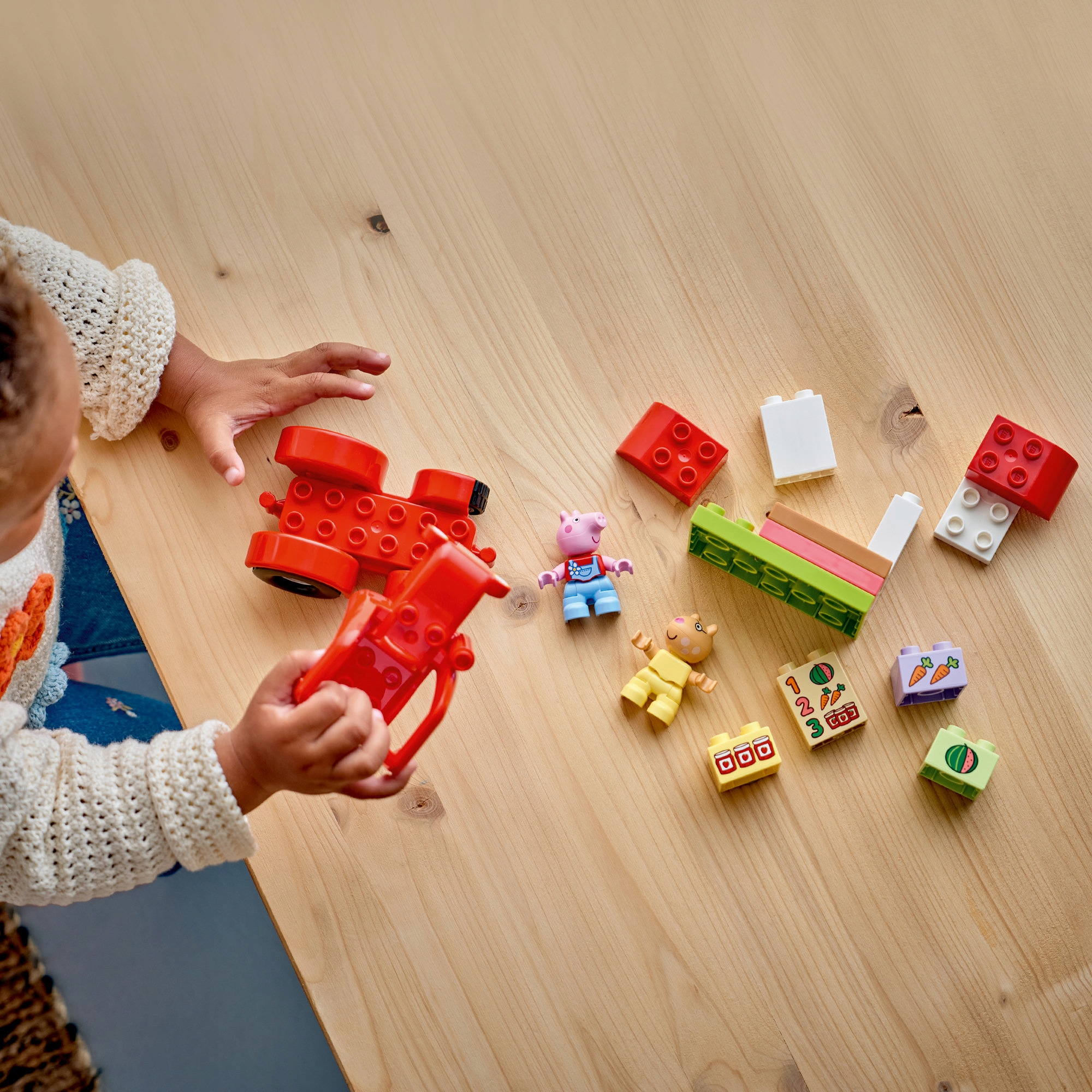 LEGO DUPLO Peppa Pig traktorius ir turgus 10468