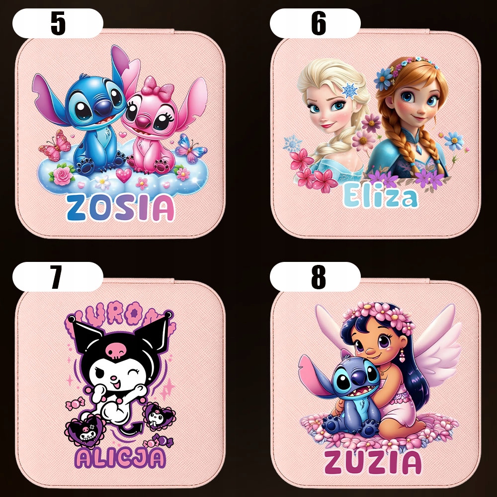 Stitch dėžutė su šarmais ir apyrankėmis vaikams
