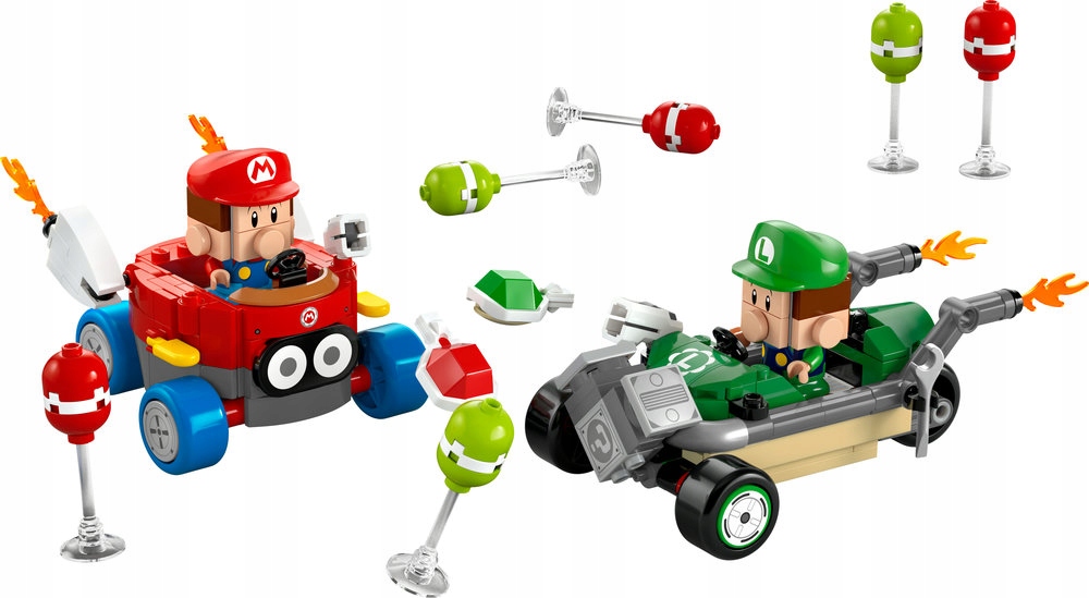 Lego Super Mario 72034 Mario Kart Baby Mario Luigi