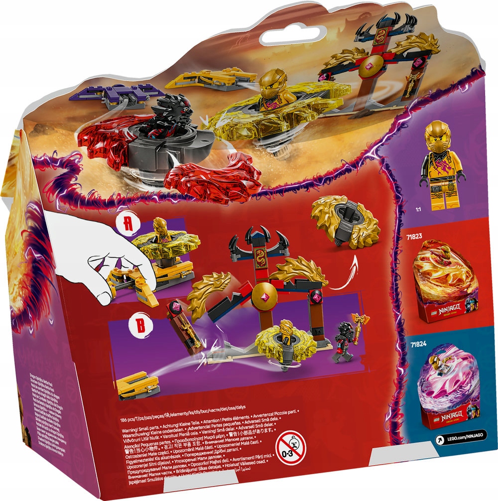 LEGO Ninjago 71826 Smoky Spinjitzu bitвų rinkinys