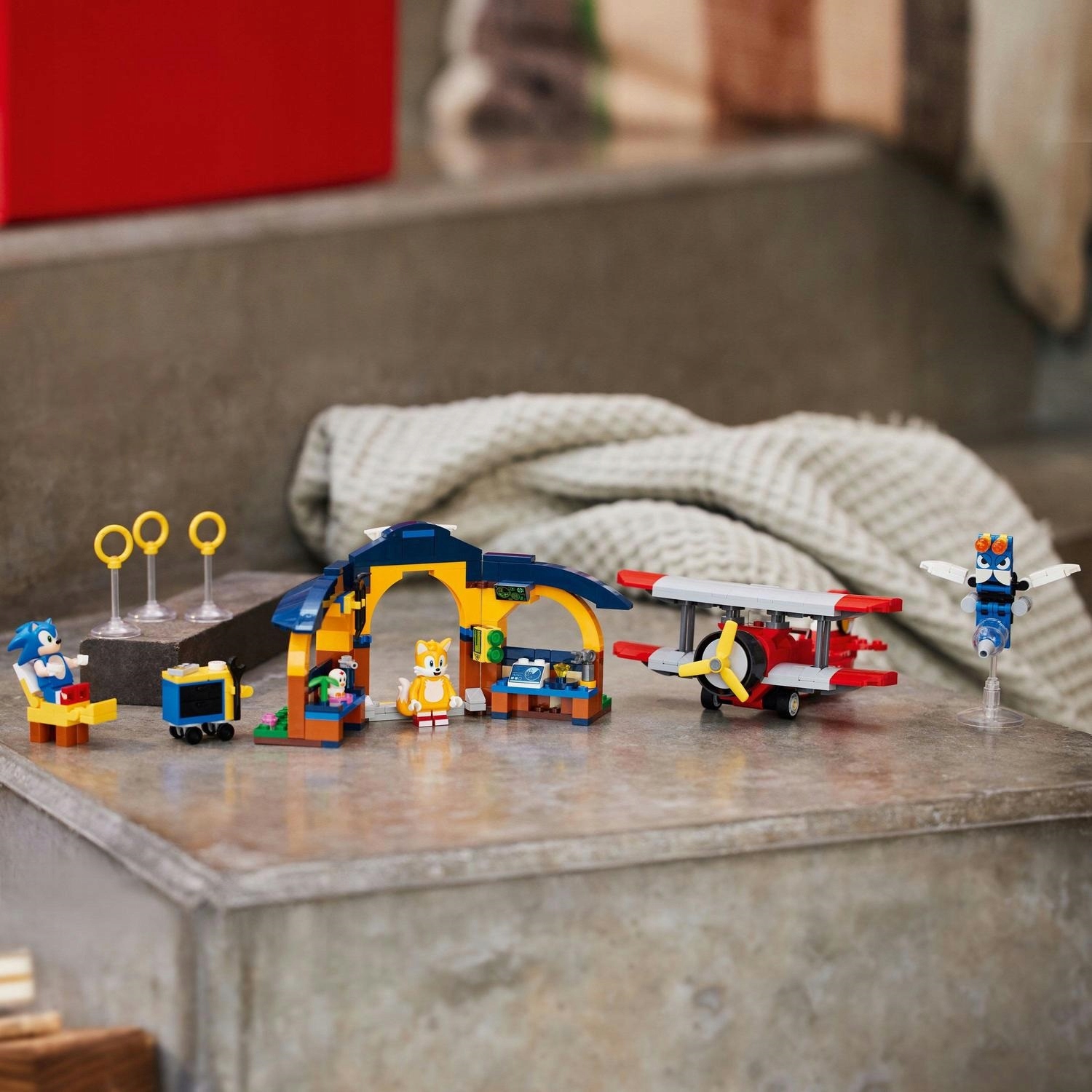LEGO Sonic Tailsas ir lėktuvas Tornado