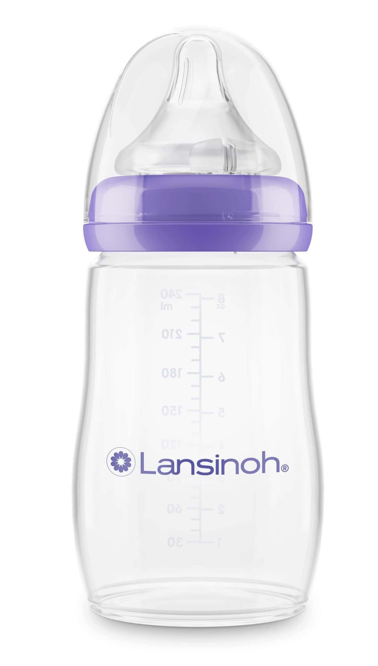 Lansinoh dvifunkcinė butelka 2x240 ml antikrupčius