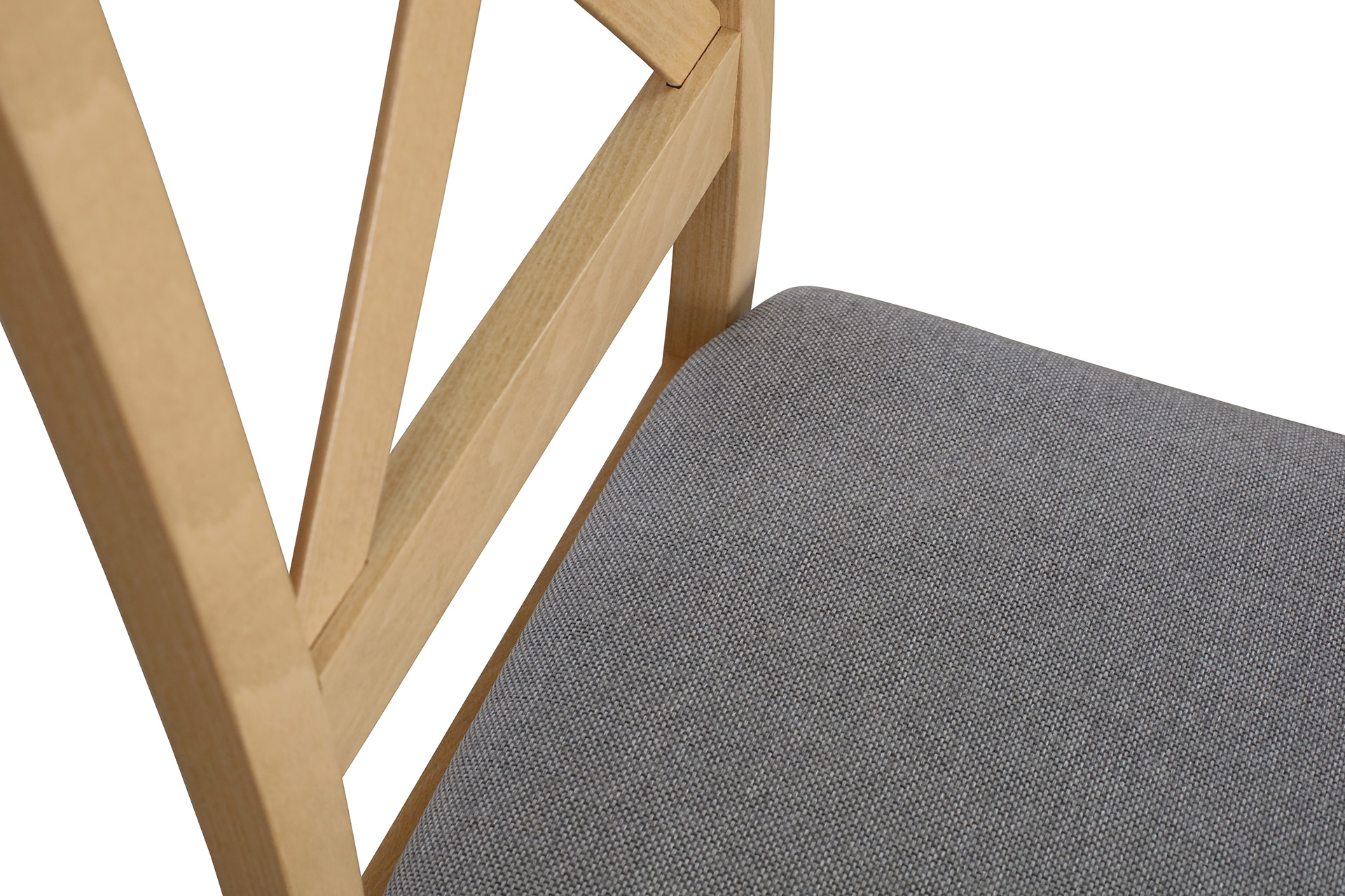 4x Minkštų kėdžių rinkinys svetainei, valgomajam, virtuvei, Artisan Oak/Grey