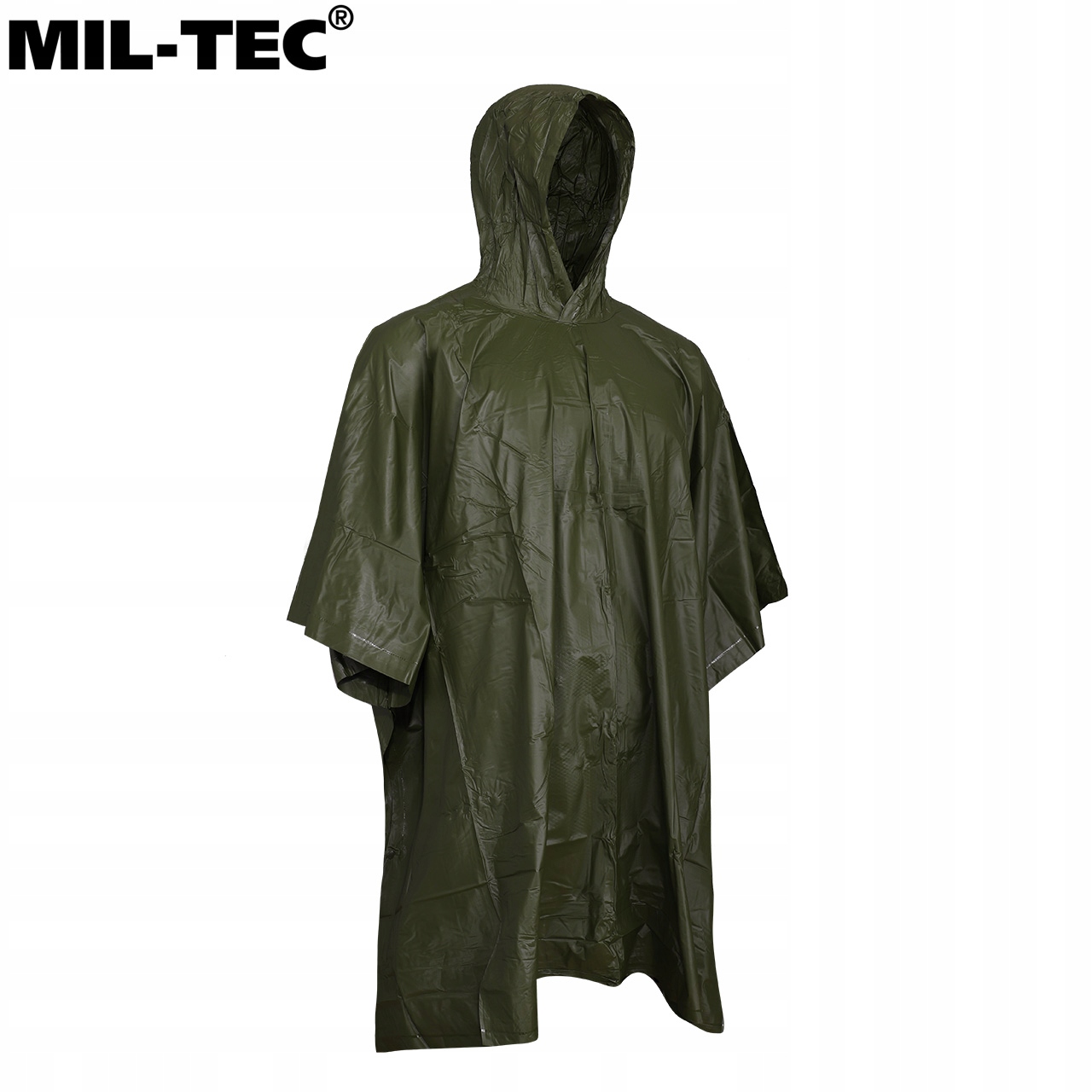 Mil-Tec PVC pašiltinta pliušelė su kapišonu žalia