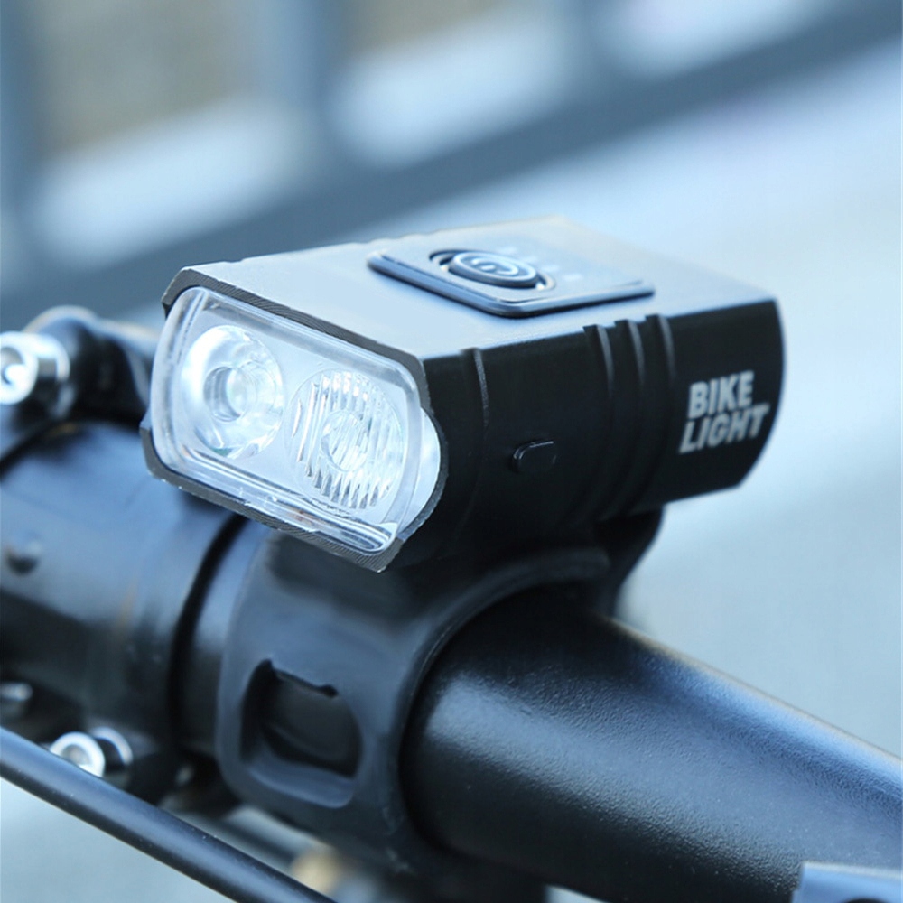 GALINGAS LED DVIRAČIO LEMPAS ACU USB PRIEKINIS + GALINIAI ALUMINIUMINIAI ŽIBINTAI