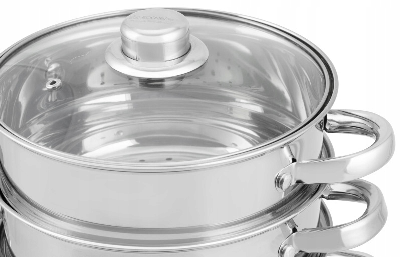GARINIMO PUODAS Garų puodas 4 vnt 5L 24cm INDUKCINĖS Dujos 9244