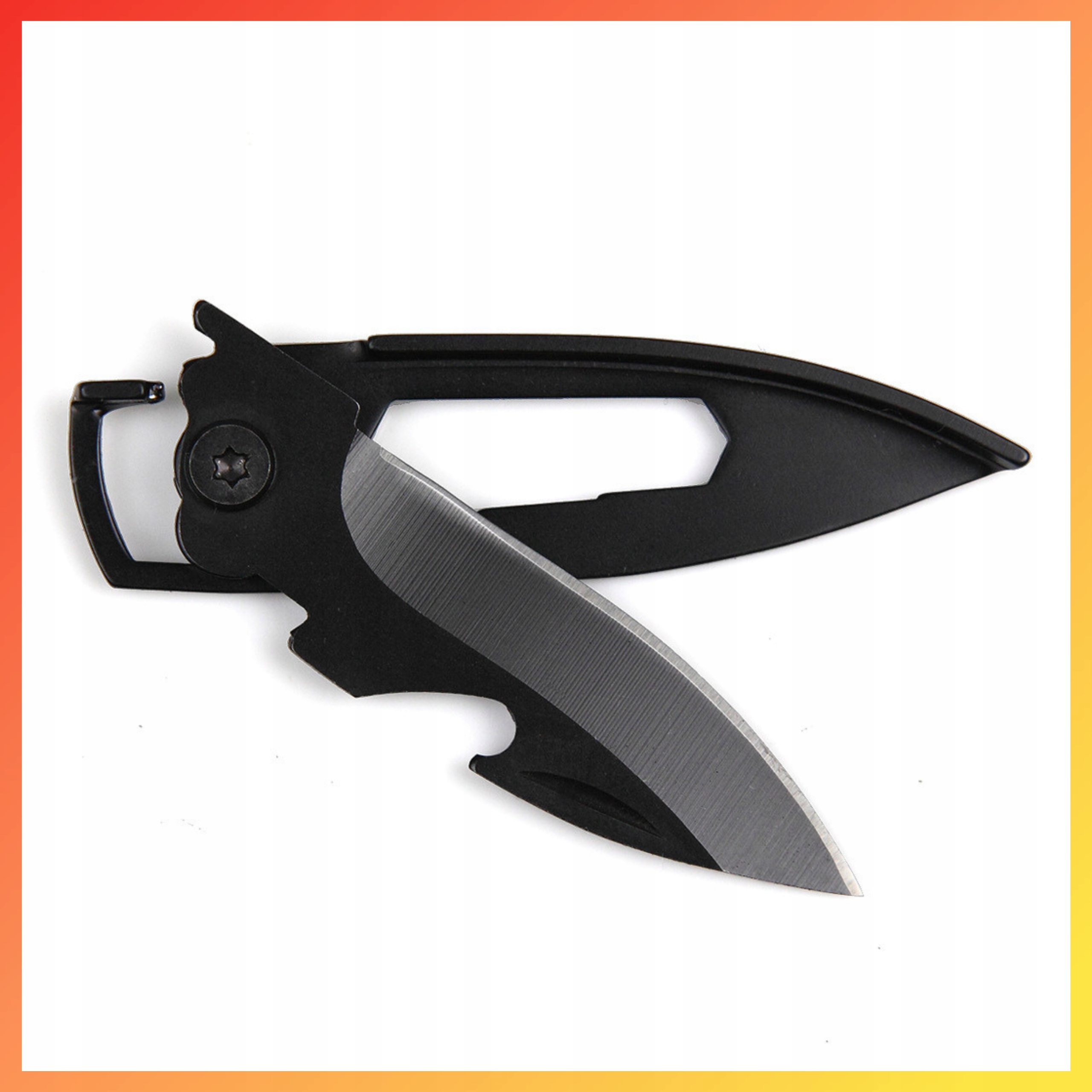 ZESTAW SURVIVALOWY WOJSKOWY NIEZBĘDNIK KARTA PRZEŻYCIA 21W1 KRZESIWO 11CM