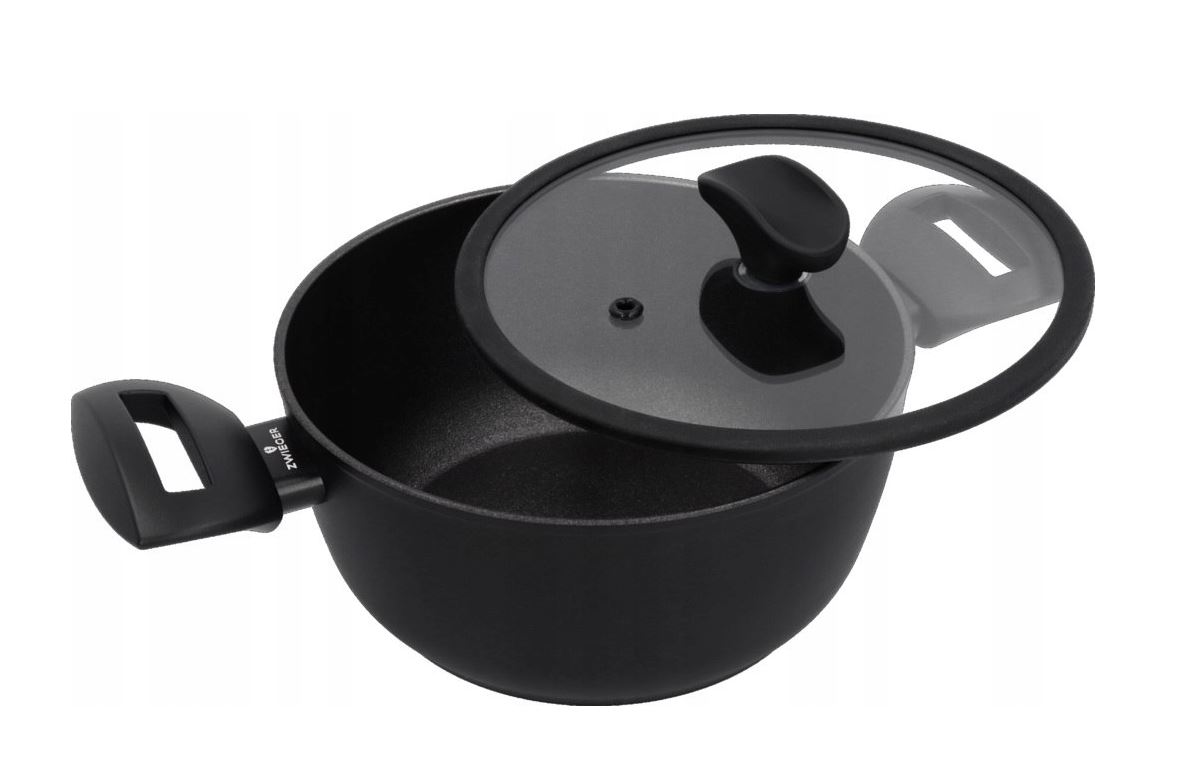 ZWIEGER ALIUMININIS PUODAS NEPRIKLANTAS INDUKCINIS SENSA THERMO 7,7L 28cm