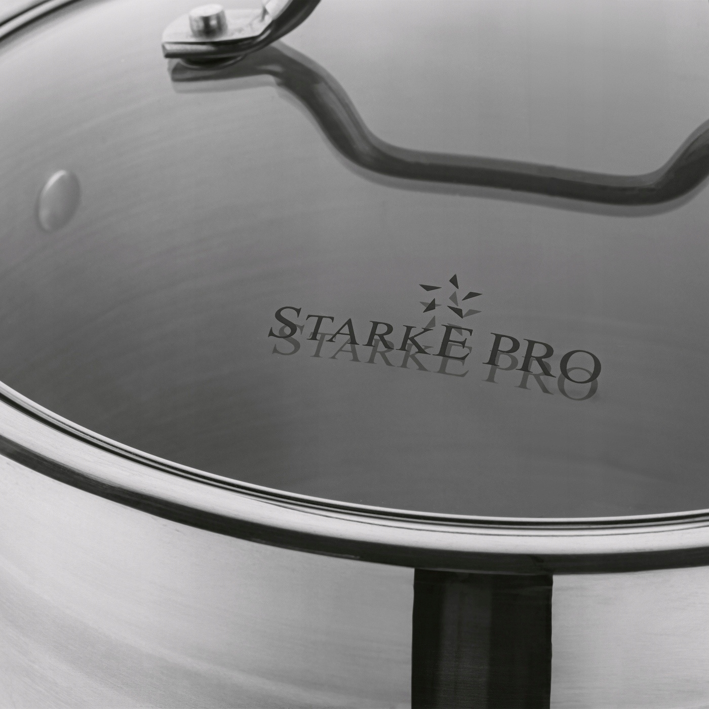 Gastronominis PUODAS, DANGINIS, INDUKCINIS, dujos Starke Pro Premio Alto II 22,2L