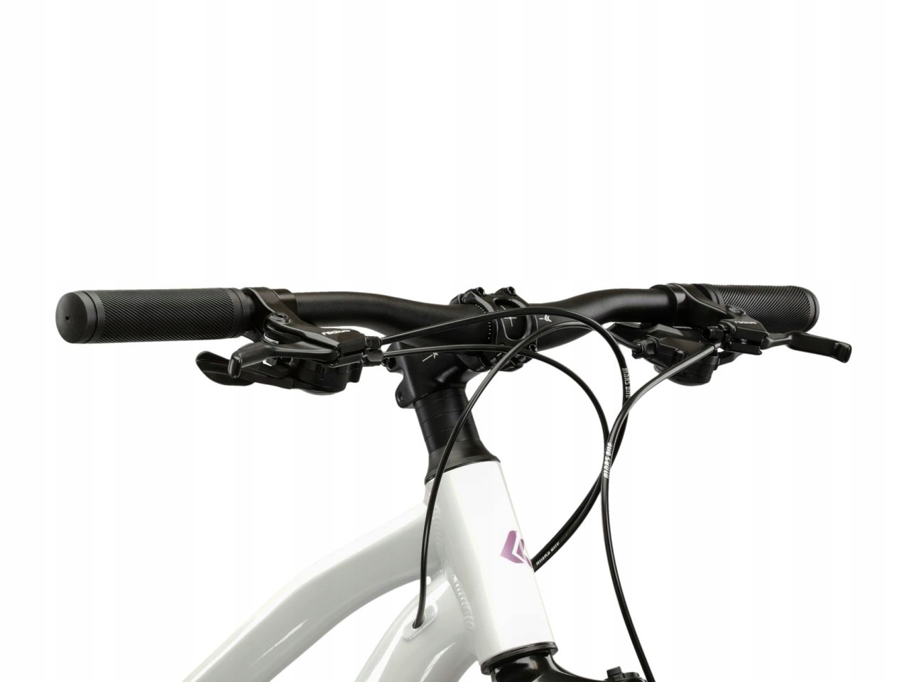 KROSS LEA 1.0 M (19") 26 kalnų dviratis, sidabro/balto blizgesio